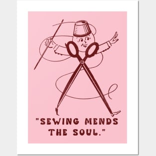 Sewing Mends The Soul Posters and Art